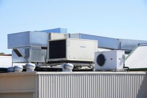 Commercial rooftop HVAC unit