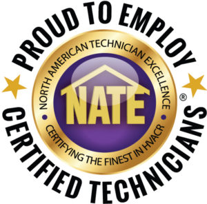 NATE_A1_3D_PROUD_TO_EMPLOY_color Proud to Employ Nate Certified Technicians graphic.