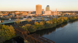 Springfield Massachusetts Riverfront View